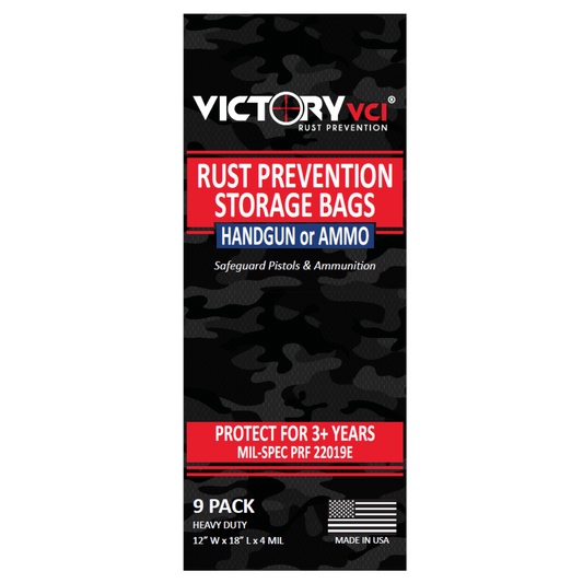 Victory VCI Handgun or Ammo Storage Bags 12 x 18 (9 Pack)